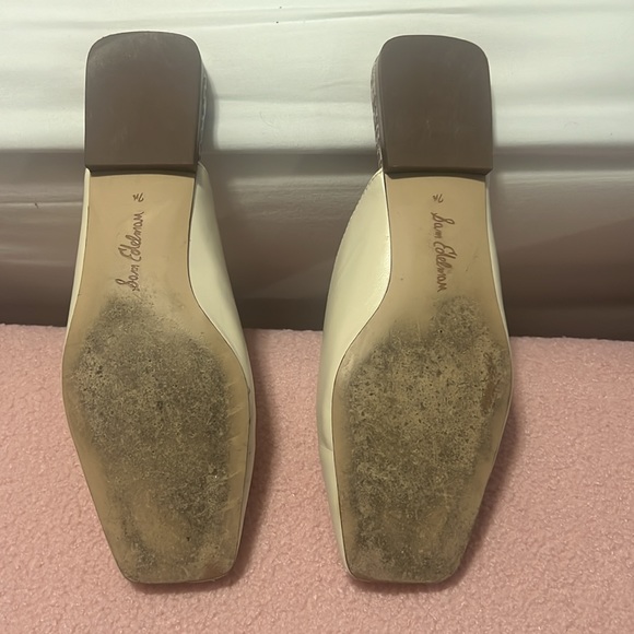 Sam Edelman New York Cream slides with buckle - 7.5 - Picture 3 of 3